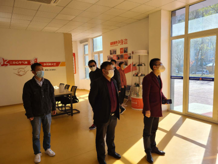 广安爱众贺洪燕一行莅临海颐软件