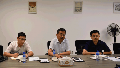 市发改委调研海颐软件